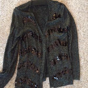 NWOT-Dana Buchman Embellished Cardigan Sweater